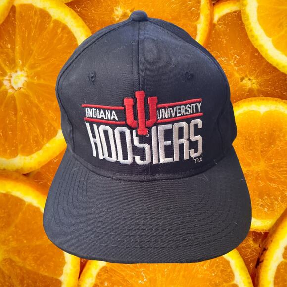 Collegiate Indiana State‎ Hoosier Snapback Adjustable Baseball Hat Cap - Picture 1 of 8